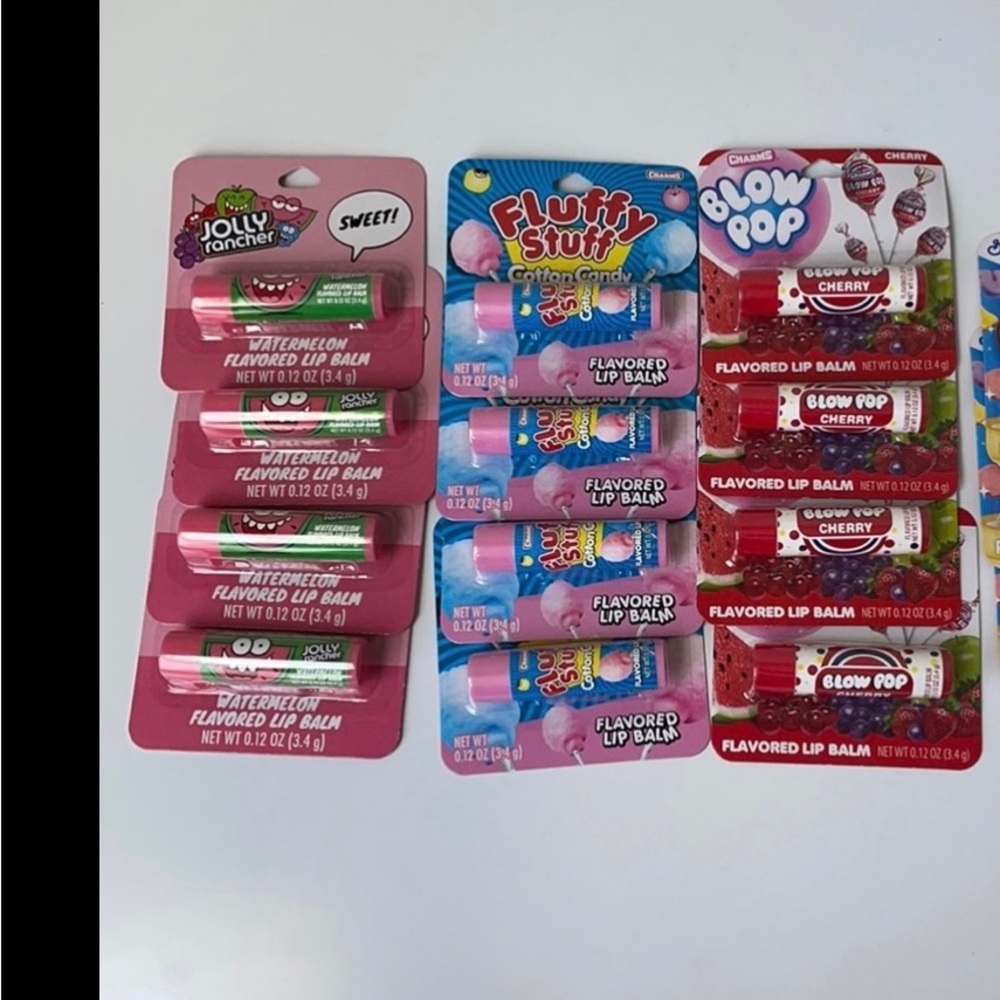 Lip Balm Lucky Charms, Blow Pop ,Jolly Rancher